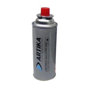 Cartucho de gas Artika Extreme de 227 gramos sobre fondo blanco